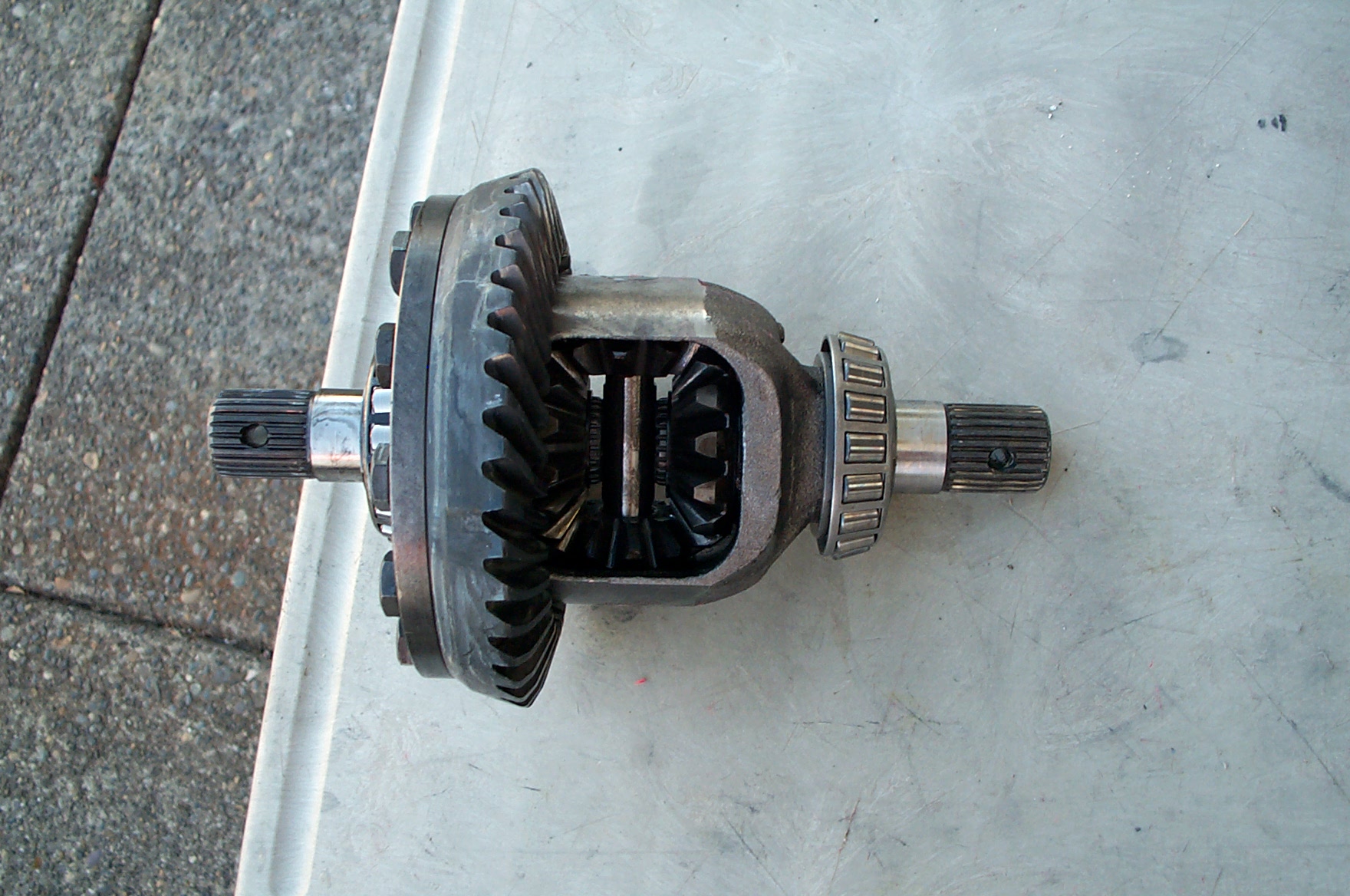 Any tricks to get a stuck half shaft out? NASIOC